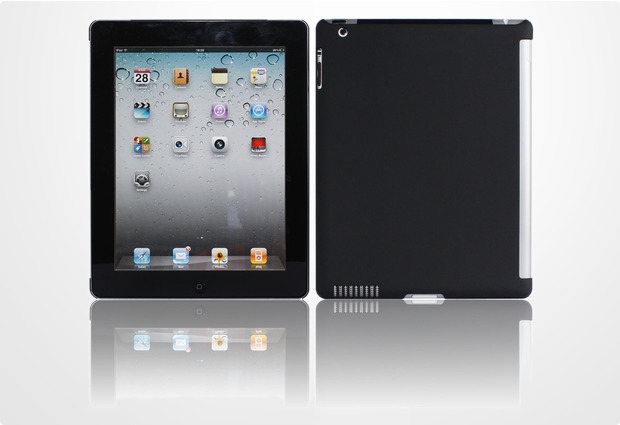 Twins Smart Snap fr iPad 2, schwarz