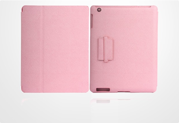 Twins Flip Folio fr iPad 3, pink