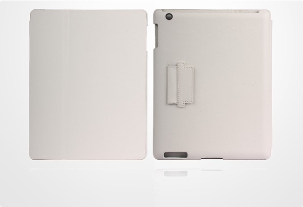 Twins Flip Folio fr iPad 3, wei