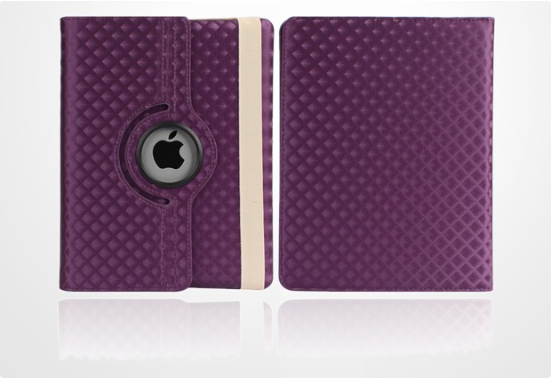 Twins Folio Stand 360 fr iPad 3, violett
