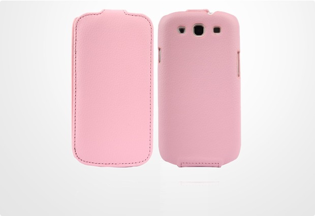 Twins Flip fr Samsung Galaxy S3, pink