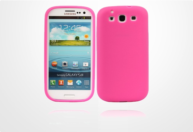 Twins Soft fr Samsung Galaxy S3, pink