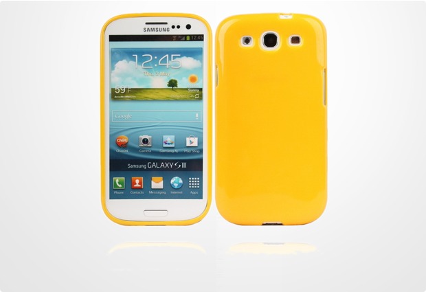 Twins Glamour fr Samsung Galaxy S3, gelb