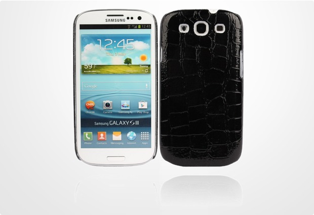 Twins Dragon Shell fr Samsung Galaxy S3, schwarz