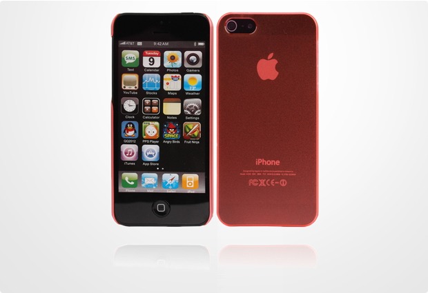 Twins Micro fr iPhone 5/5S/SE, rot