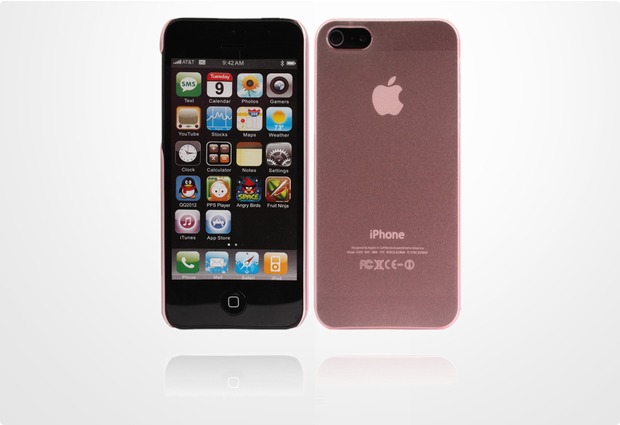 Twins Micro fr iPhone 5/5S/SE, rosa