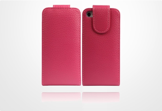 Twins CardFlip fr iPhone 5/5S/SE, pink