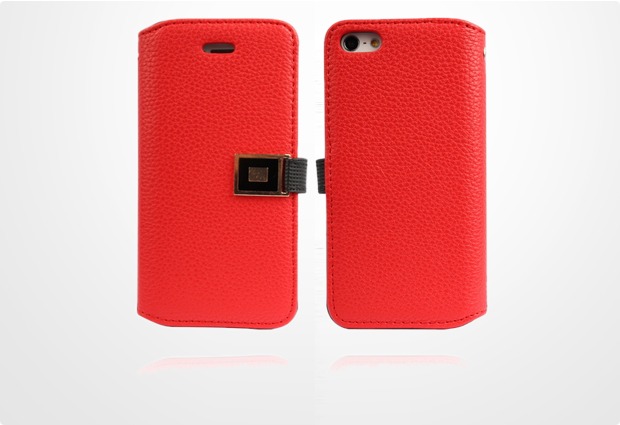 Twins BookFlip Excellence fr iPhone 5/5S/SE, rot