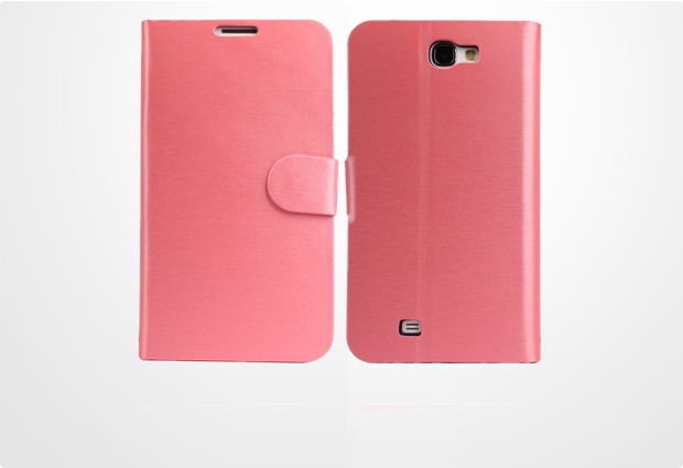 Twins BookFlip Shine fr Samsung Galaxy Note 2, pink