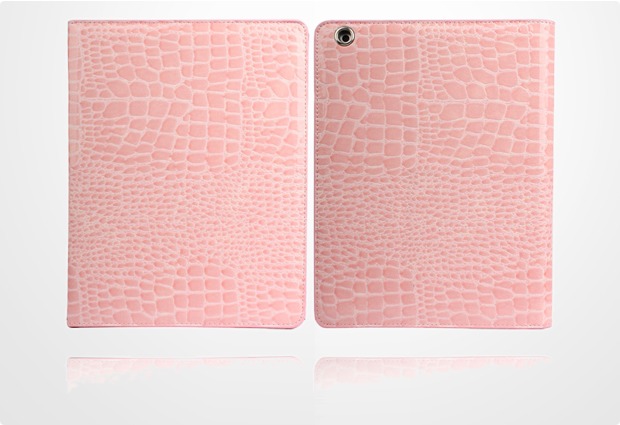 Twins Croco Folio iPad 4, pink