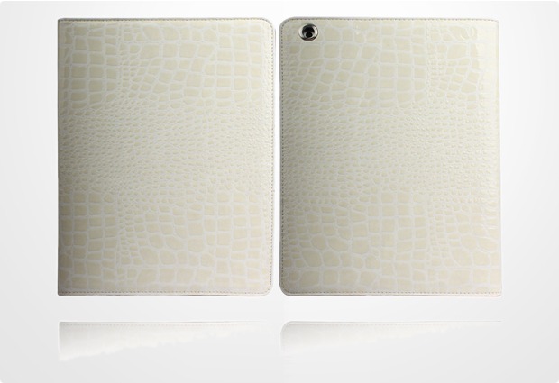 Twins Croco Folio iPad 4, wei