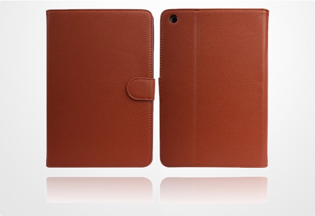 Twins BookFlip Leather fr iPad mini, braun