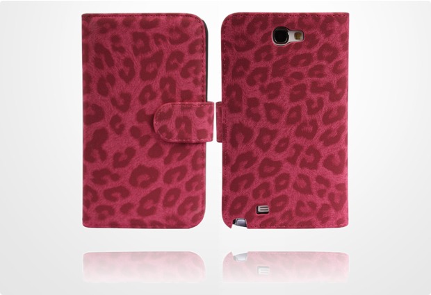 Twins Wild BookFlip Pro fr Samsung Galaxy Note 2, pink