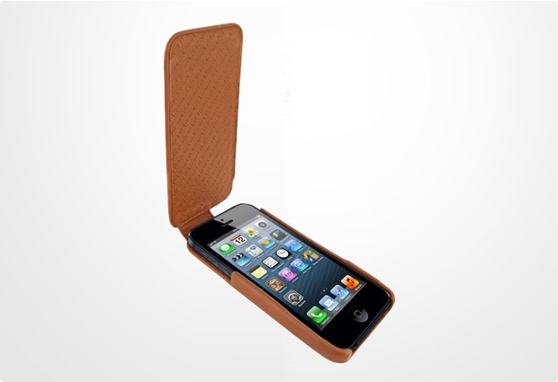 Piel Frama iMagnum Echtledertasche fr Apple iPhone 5, tan-braun