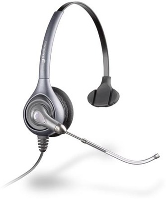 Plantronics H351 SupraPlus Silver Monaural Headset