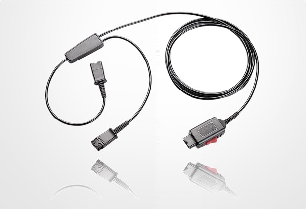 Plantronics Y-Kabel zum Anschluss von 2 Headsets