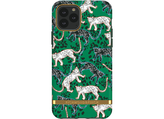 Richmond & Finch Green Leopard - Gold details for iPhone 11 Pro Max / XS Max