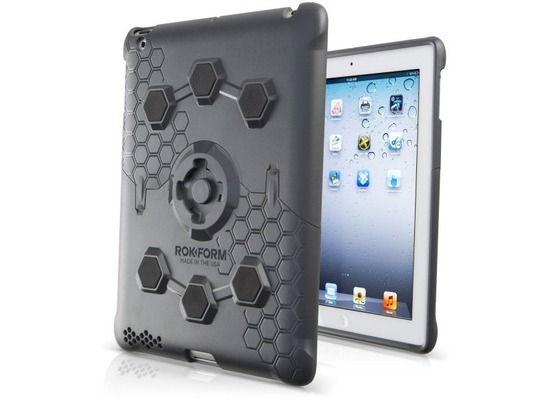 ROKFORM RokLock Case Kit iPad 2/3/4 Gun metal