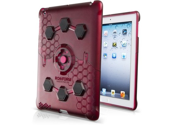 ROKFORM RokLock Case Kit iPad 2/3/4 red