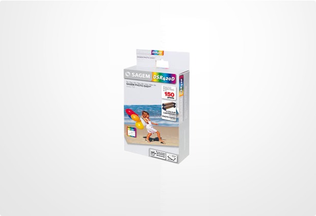 Sagem Pack DSR 420D (150 Blatt Papier+Folie)