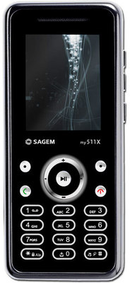 Sagem my511X black/silver