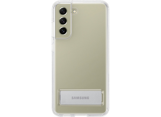 Samsung Clear Standing Cover fr Galaxy S21 FE, Transparent