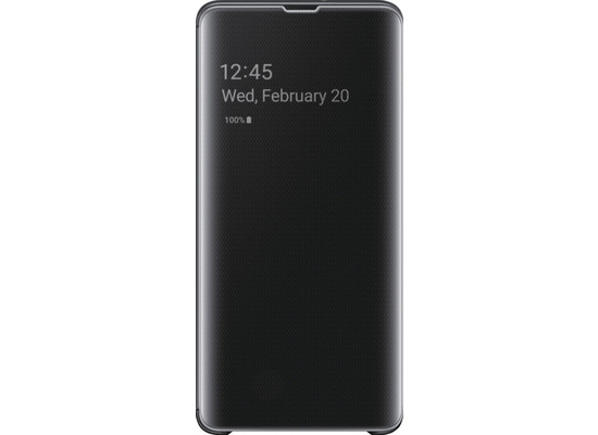 Samsung Clear View Cover SM-G977F / Galaxy S10 5G, black