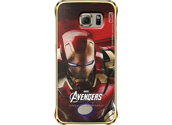 Samsung Cover \"Iron Man\" (Avengers Edt.) fr Galaxy S6, Gold