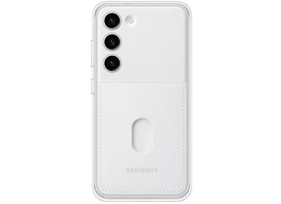 Samsung Galaxy S23 Frame Case White