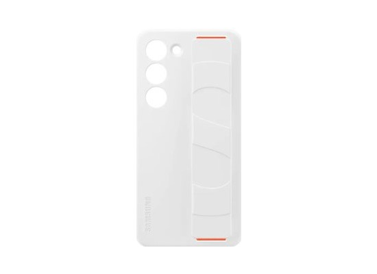 Samsung Galaxy S23 Silicone Grip Case White