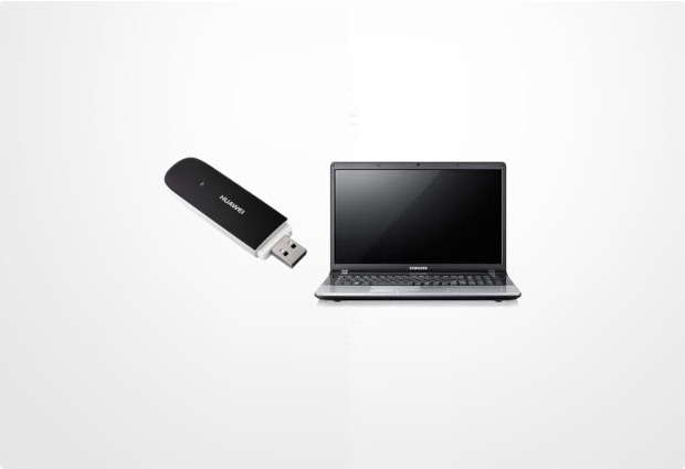 Samsung Notebook 305E7A-A01DE + Huawei E353 HSPA+