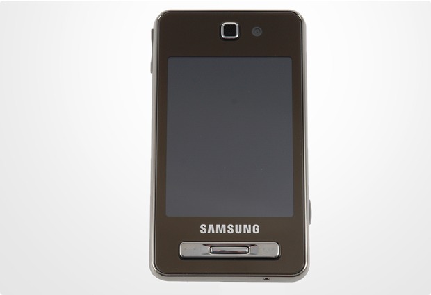 Samsung SGH-F480, charcoal gray