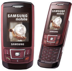 Samsung SGH-D900 weinrot