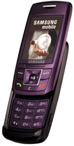 Samsung SGH-E250 purple