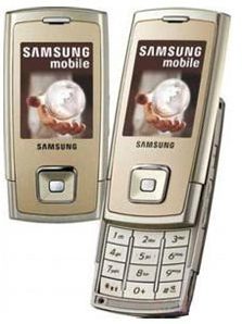 Samsung SGH-E900 classy gold