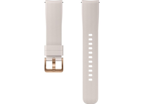 Samsung Silicone Armband (20 mm), Galaxy Watch, silver