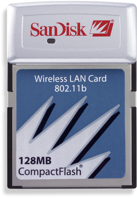 Sandisk Wireless CF-Card 128 MB (802.11b)