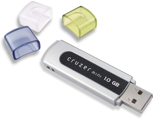 Sandisk Cruzer Crossfire Mini USB Speicherstick, 1 GB
