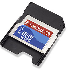 Sandisk miniSD Adapter auf MMC Interface