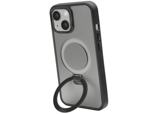 SBS Cover Stand Mag for iPhone 15, black