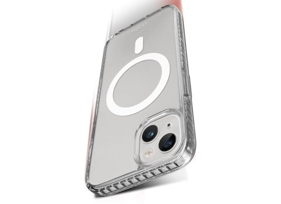 SBS Extreme 3 Mag Cover for iPhone 15 Plus, transparent