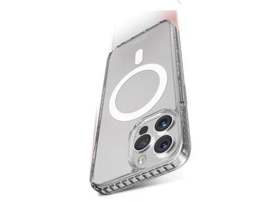 SBS Extreme 3 Mag Cover for iPhone 15 Pro Max, transparent