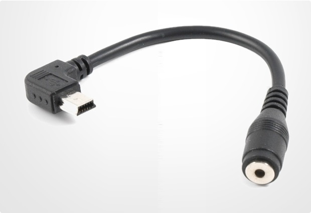 Gigaset Headset-Adapter Mini-USB - 2,5mm Klinke für Gigaset SL400, SL400A, SL910, SL910A