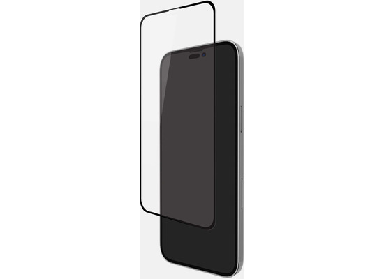 Skech Frontier Full-Fit Tempered Glass Displayschutz, Apple iPhone 14 Pro, schwarz, SKIP-P22-GLPF