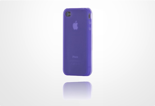 Skech Gel Shock Snap On Case fr iPhone 4 / 4S, purpur-lila