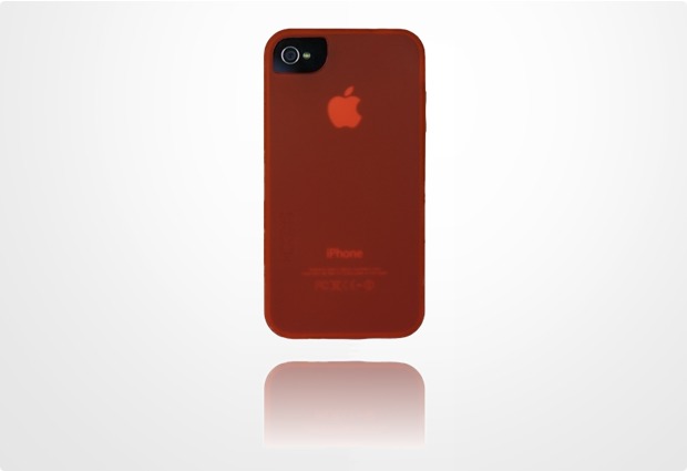 Skech Gel Shock Snap On Case fr iPhone 4 / 4S, rot