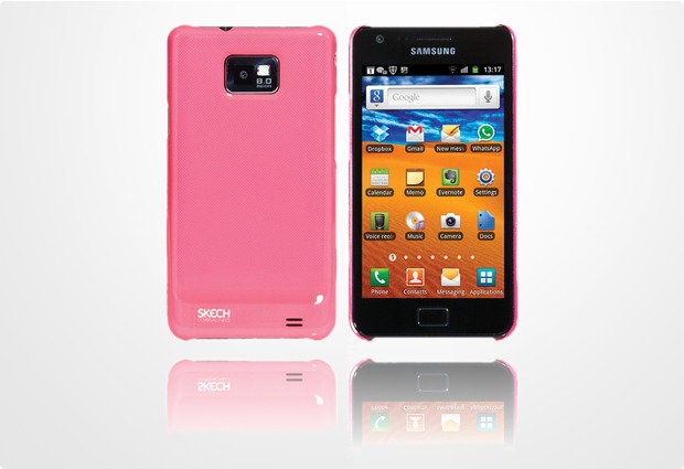 Skech Glaze fr i9100 Galaxy S2, pink