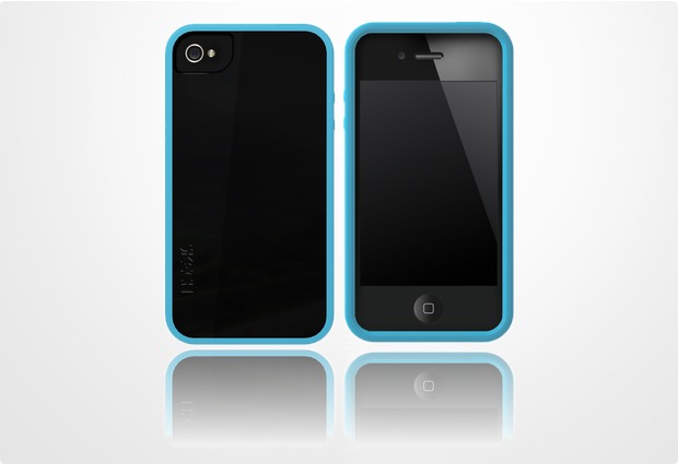 Skech Glow fr iPhone 4 / 4S, blau