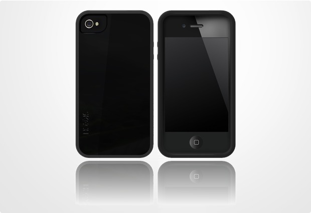 Skech Glow fr iPhone 4 / 4S, schwarz