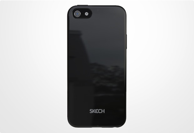 Skech Groove fr iPhone 5/5S/SE, schwarz